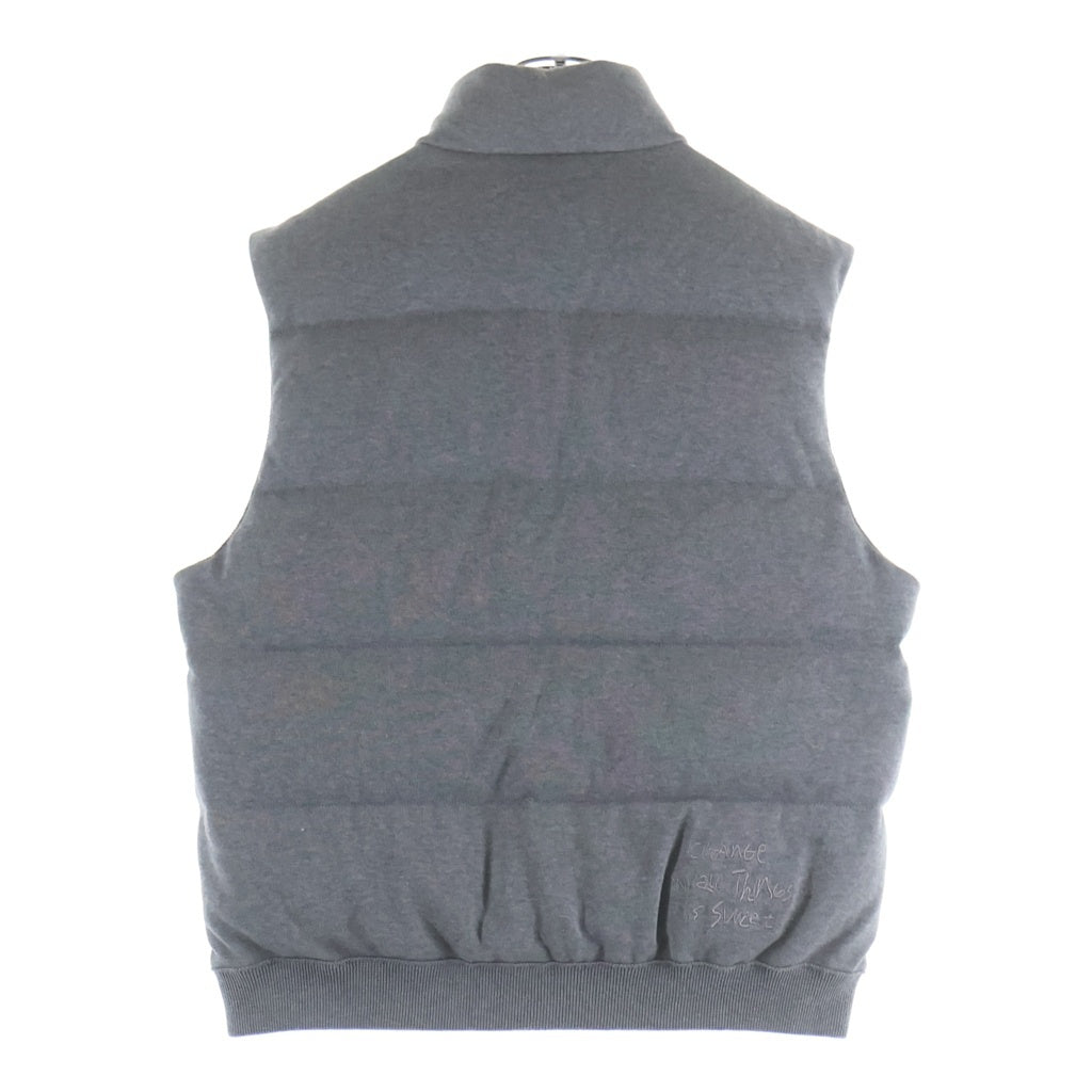 MONCLER GENIUS(モンクレール ジーニアス) ×FRGMT GILET TRICOT コットン ダウンベスト グレー K109U9I00001 M1367