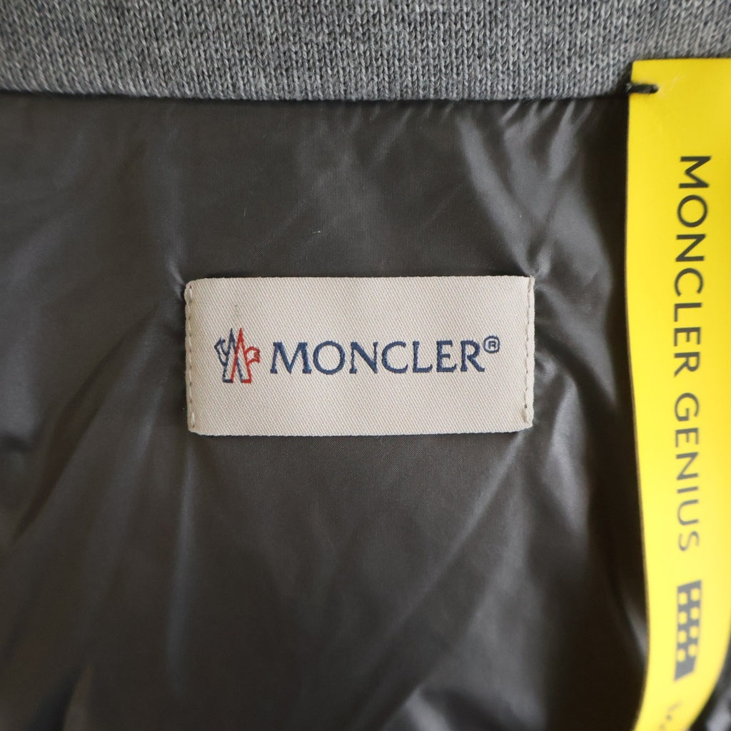 MONCLER GENIUS(モンクレール ジーニアス) ×FRGMT GILET TRICOT コットン ダウンベスト グレー K109U9I00001 M1367