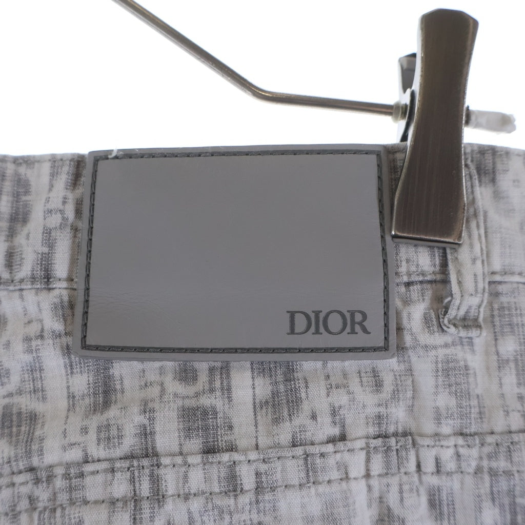 DIOR(ディオール) 21AW オブリーク総柄デニムパンツ 193D011DY503