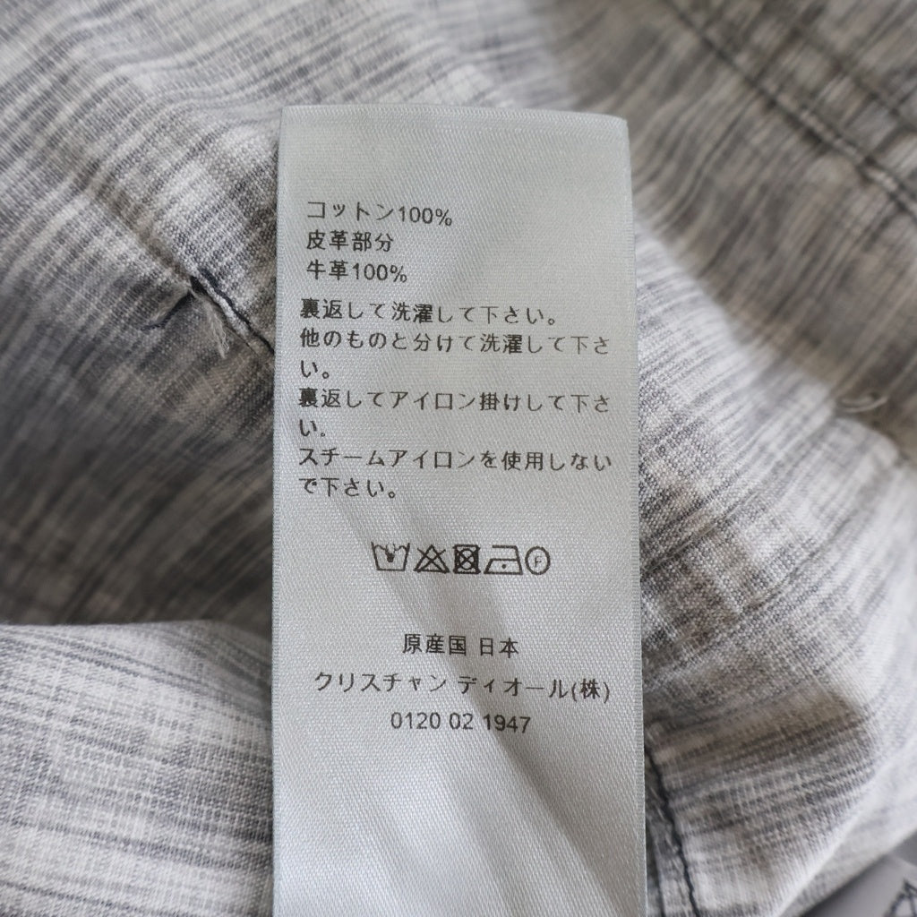 DIOR(ディオール) 21AW オブリーク総柄デニムパンツ 193D011DY503 グレー