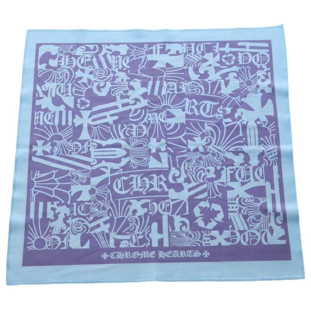 CHROME HEARTS(クロムハーツ) アイウェアクロス 眼鏡拭き ブルー