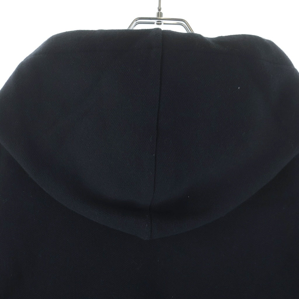 DENHAM(デンハム) PRM KNIT HOODY ニットプルオーバーパーカー ブラック 01-23-09-71-011