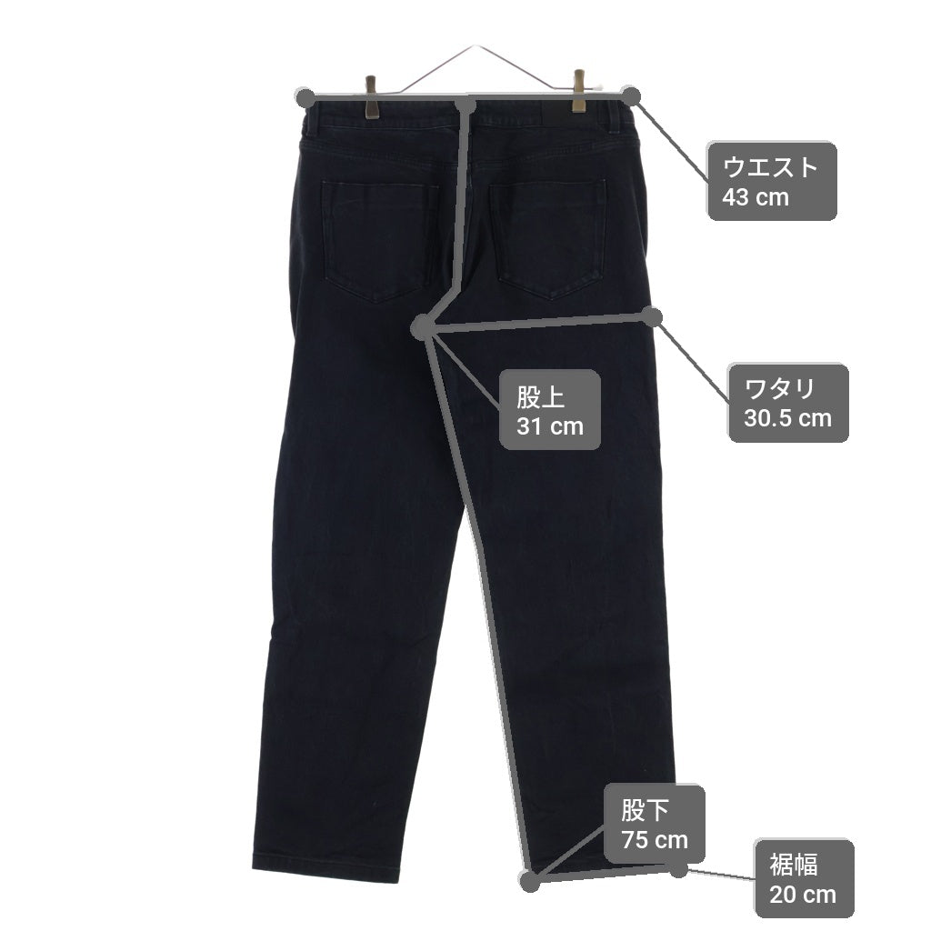 KITH(キス) ストレートデニムパンツ ブラック 24-030-060-0000-7-0
