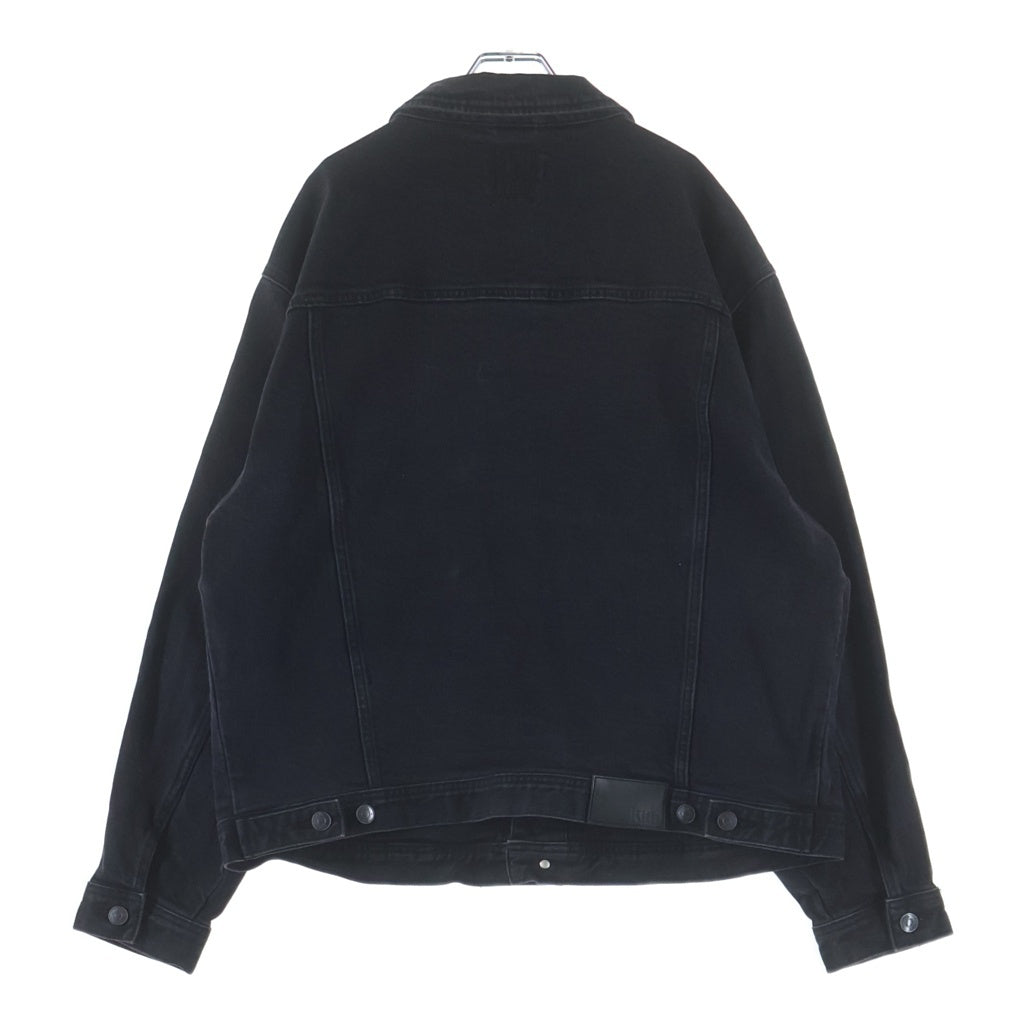 KITH(キス) コットン デニムジャケット ブラック 24-011-060-0002-7-0