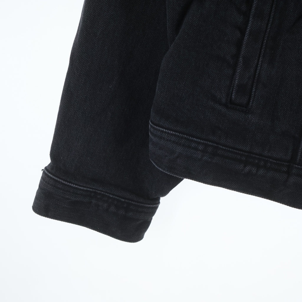 KITH(キス) コットン デニムジャケット ブラック 24-011-060-0002-7-0