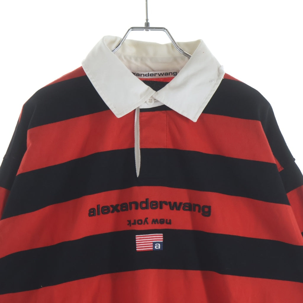 ALEXANDER WANG(アレキサンダーワン) フロントロゴ ボーダー ロング 