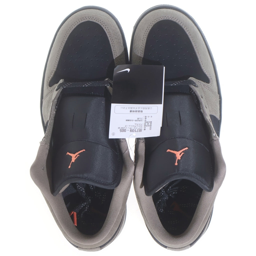 NIKE(ナイキ) AIR JORDAN 1 LOW SE IB7109-005 エアジョーダン1 ローカットスニーカー シューズ グレー/ブラック US9/27cm
