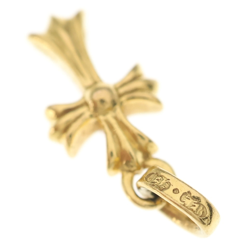 CHROME HEARTS(クロムハーツ) 22K CRS BBYFAT P/DIA ベイビーファットクロス PAVEダイヤ ペンダントトップ ゴールド BCA035