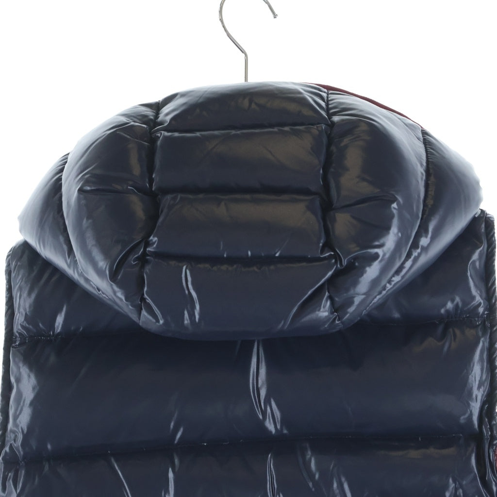 MONCLER(モンクレール) BALMAT バルマット ナイロン ダウンベスト ネイビー/レッド C20914337785 68950