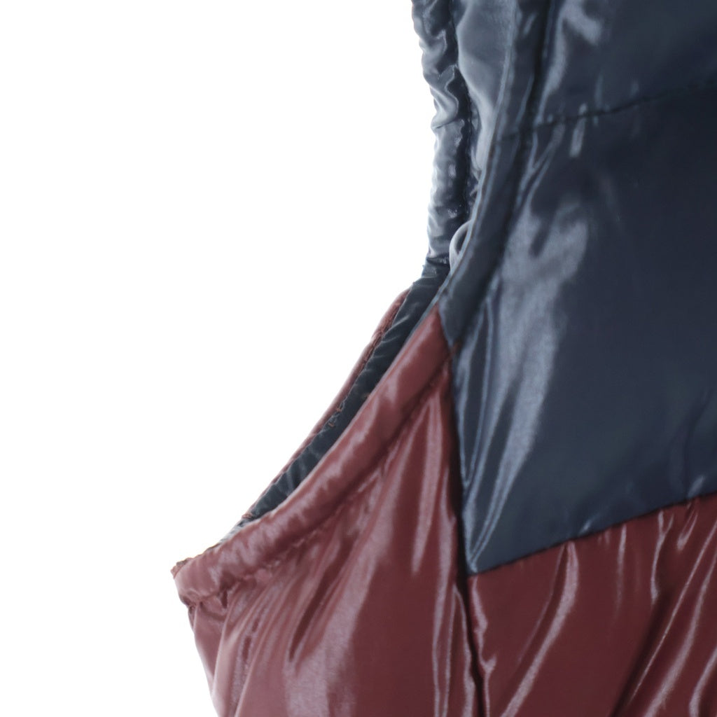 MONCLER(モンクレール) BALMAT バルマット ナイロン ダウンベスト ネイビー/レッド C20914337785 68950