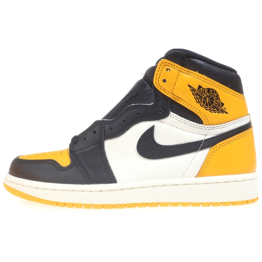 NIKE(ナイキ) AIR JORDAN 1 RETRO HIGH OG TAXI 555088-711 エアジョーダン 1 レトロ タクシー ハイカットスニーカー イエロー/ブラック US8.5/26.5cm
