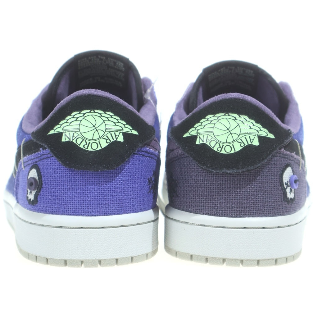 NIKE(ナイキ) ×ZION WILLIAMSON AIR JORDAN 1 RETRO LOW OG IH2309-500 ×ザイオン・ウィリアムソン エアジョーダン1 ローカットスニーカー ブルー/パープル US8.5/26.5cm
