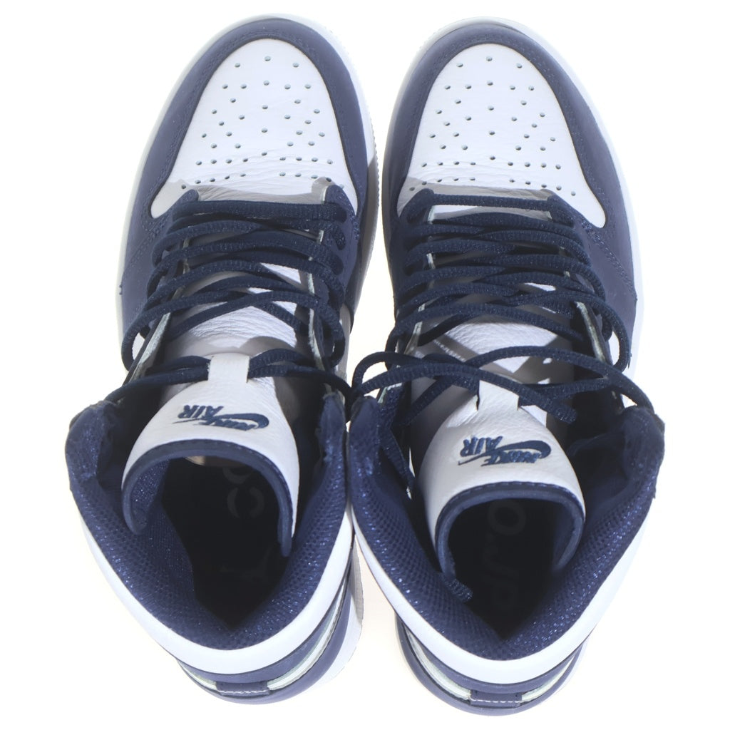 NIKE(ナイキ) AIR JORDAN 1 HIGH OG CO.JP MIDNIGHT NAVY 2020 DC1788-100 エアジョーダン1 ミッドナイトネイビー ハイカットスニーカー ホワイト/ネイビー US8/26.0cm