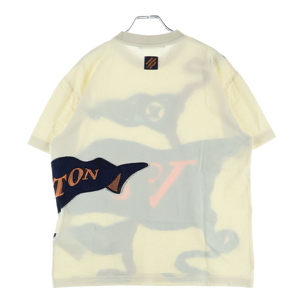 LOUIS VUITTON(ルイヴィトン) 26SS インターシャ グラフィック 半袖Tシャツカットソー マルチ 1AII02