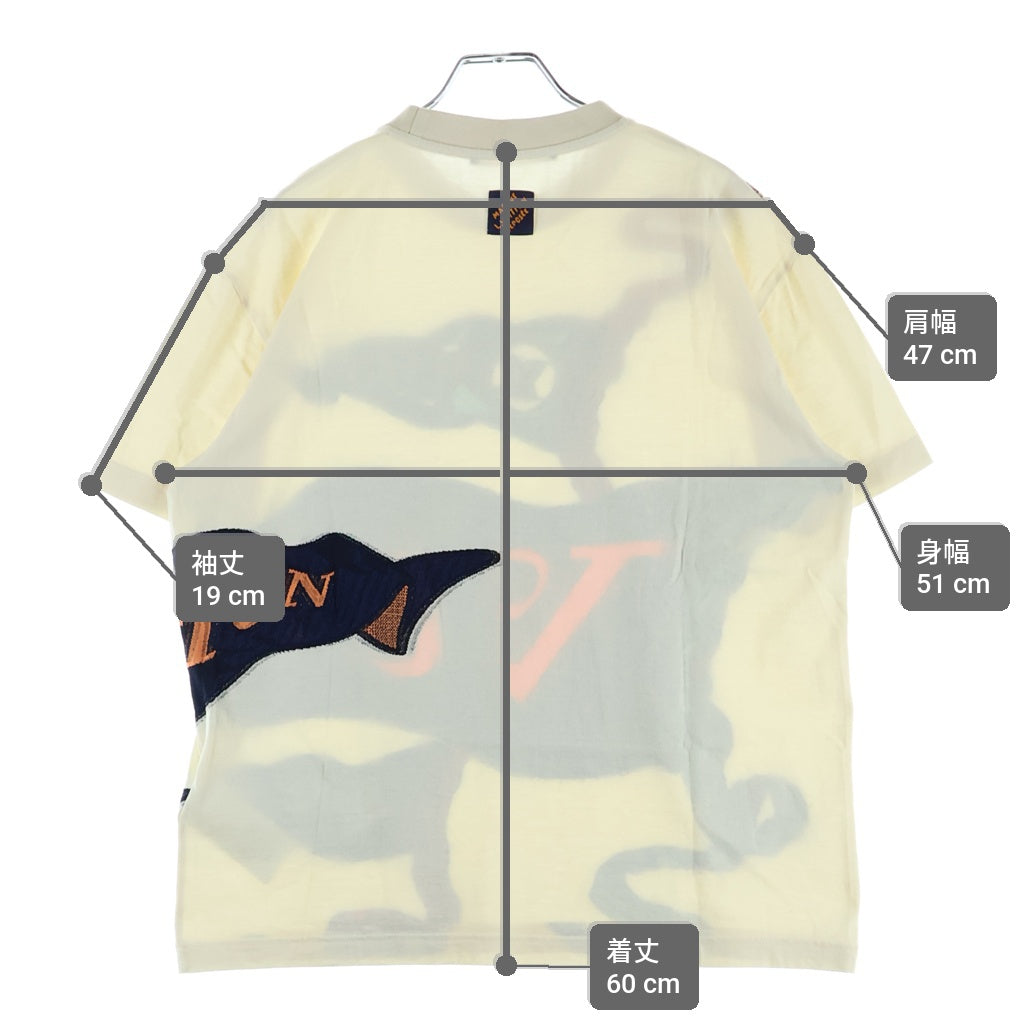 LOUIS VUITTON(ルイヴィトン) 26SS インターシャ グラフィック 半袖Tシャツカットソー マルチ 1AII02