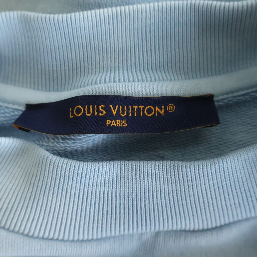 LOUIS VUITTON(ルイヴィトン) 26SS タイダイ スウェットシャツ クルーネックトレーナー ブルー 1AJUZX
