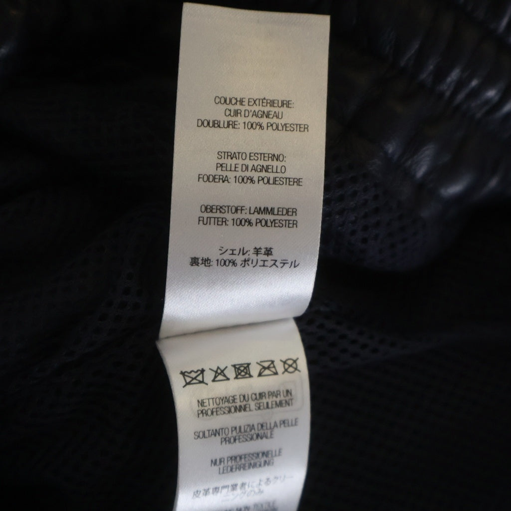 SUPREME(シュプリーム) 25AW ×UMBRO Leather Track Pant ×アンブロ ロゴ刺繍レザートラックロングパンツ ネイビー
