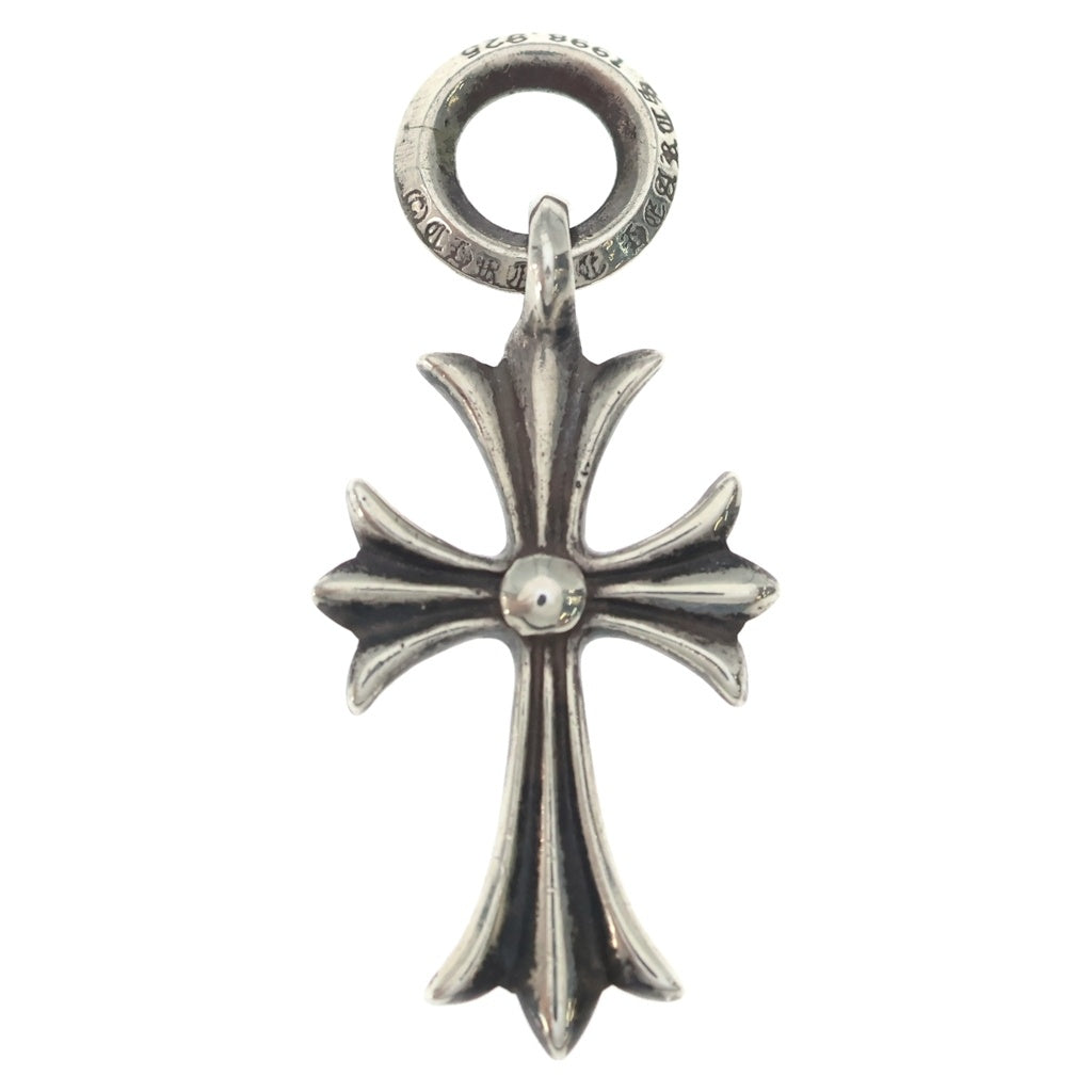 CHROME HEARTS(クロムハーツ) TINY CH CROSS タイニーCHクロス チャーム ネックレストップ シルバー BCA382