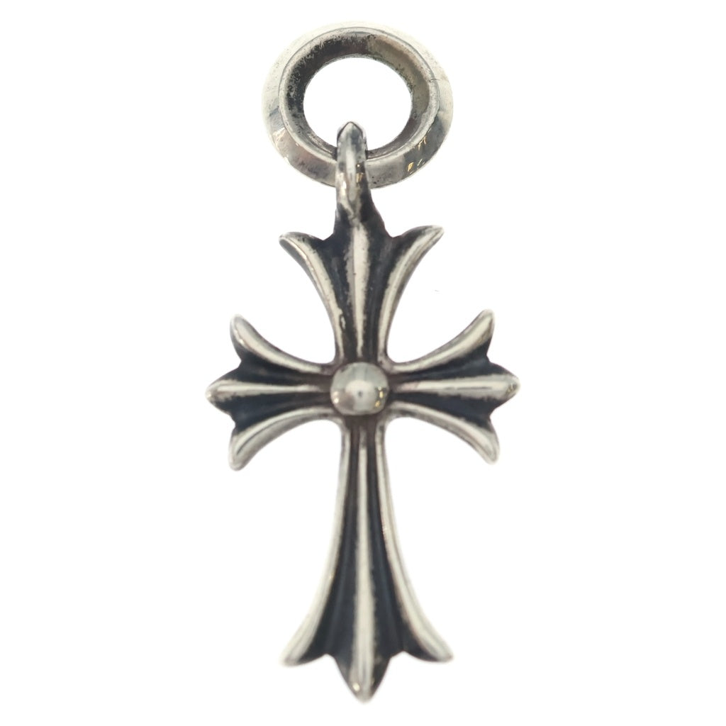 CHROME HEARTS(クロムハーツ) TINY CH CROSS タイニーCHクロス チャーム ネックレストップ シルバー BCA382