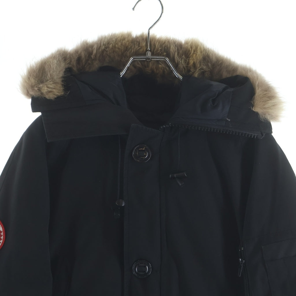CANADA GOOSE(カナダグース) CHILLIWACK チリワック ファーフーディーダウンジャケット 7950JM ブラック