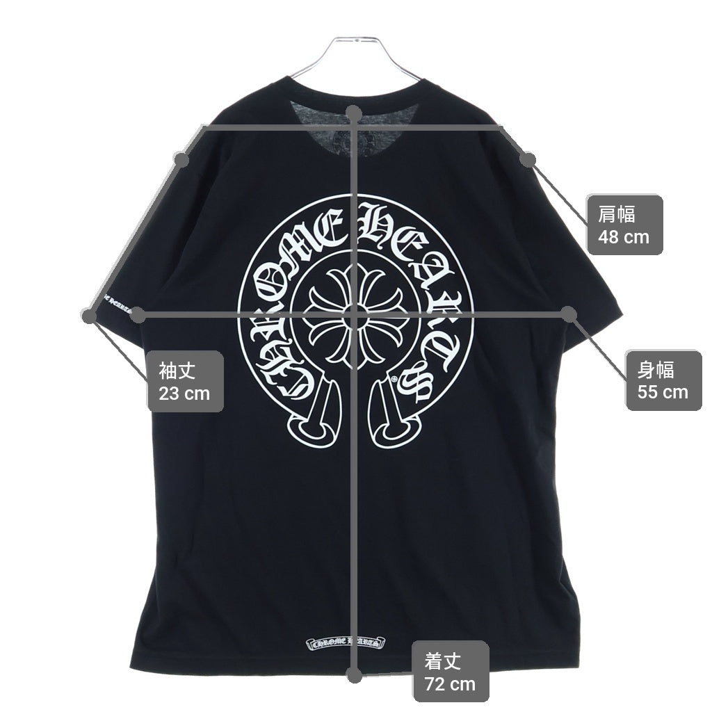 CHROME HEARTS(クロムハーツ) HORSESHOE S/S TEE ホースシュープリント
