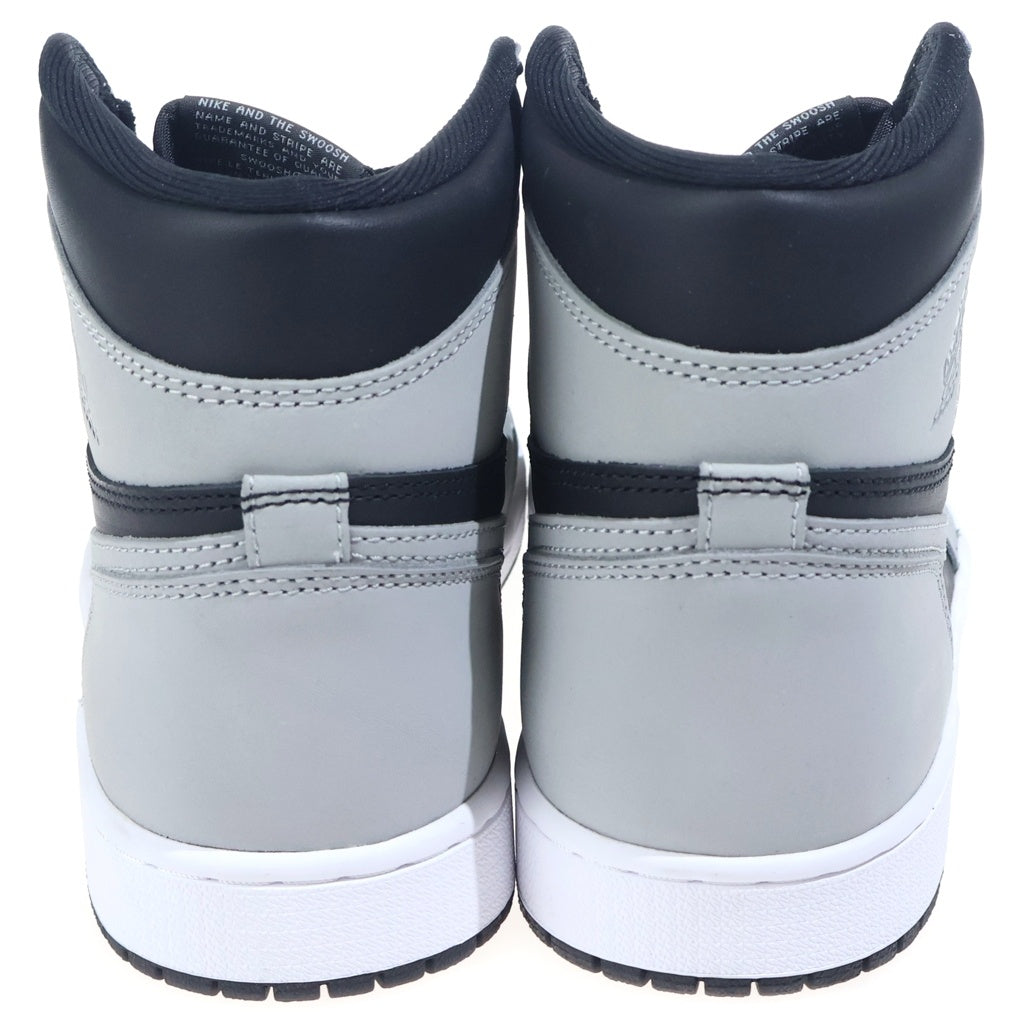 NIKE(ナイキ) AIR JORDAN 1 HIGH OG SHADOW 2.0 555088-035 エアジョーダン1 シャドウ 2.0 ハイカットスニーカー グレー/ブラック US9.5/27.5cm