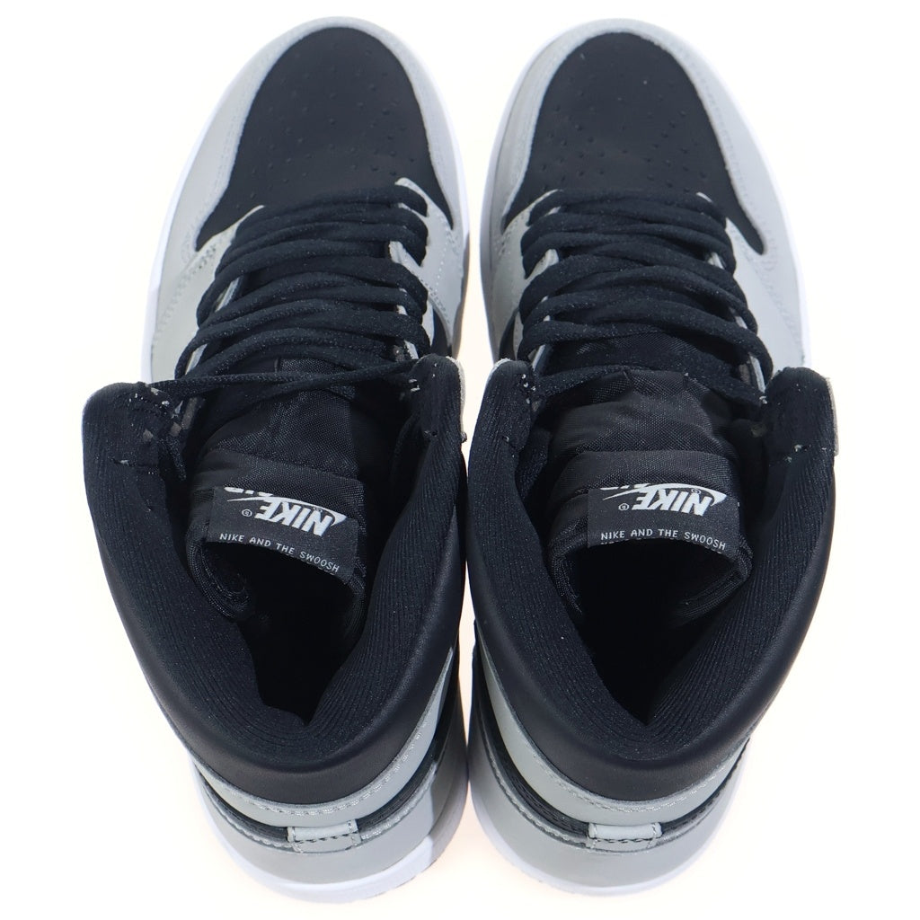 NIKE(ナイキ) AIR JORDAN 1 HIGH OG SHADOW 2.0 555088-035 エアジョーダン1 シャドウ 2.0 ハイカットスニーカー グレー/ブラック US9.5/27.5cm