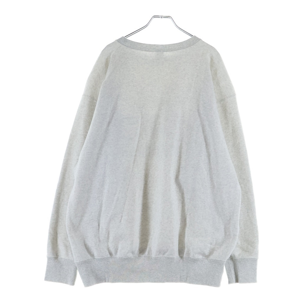CHALLENGER(チャレンジャー) ×PEANUTS 26SS SNOOPY C/N SWEAT スヌーピー クルーネックスウェット トレーナー グレー