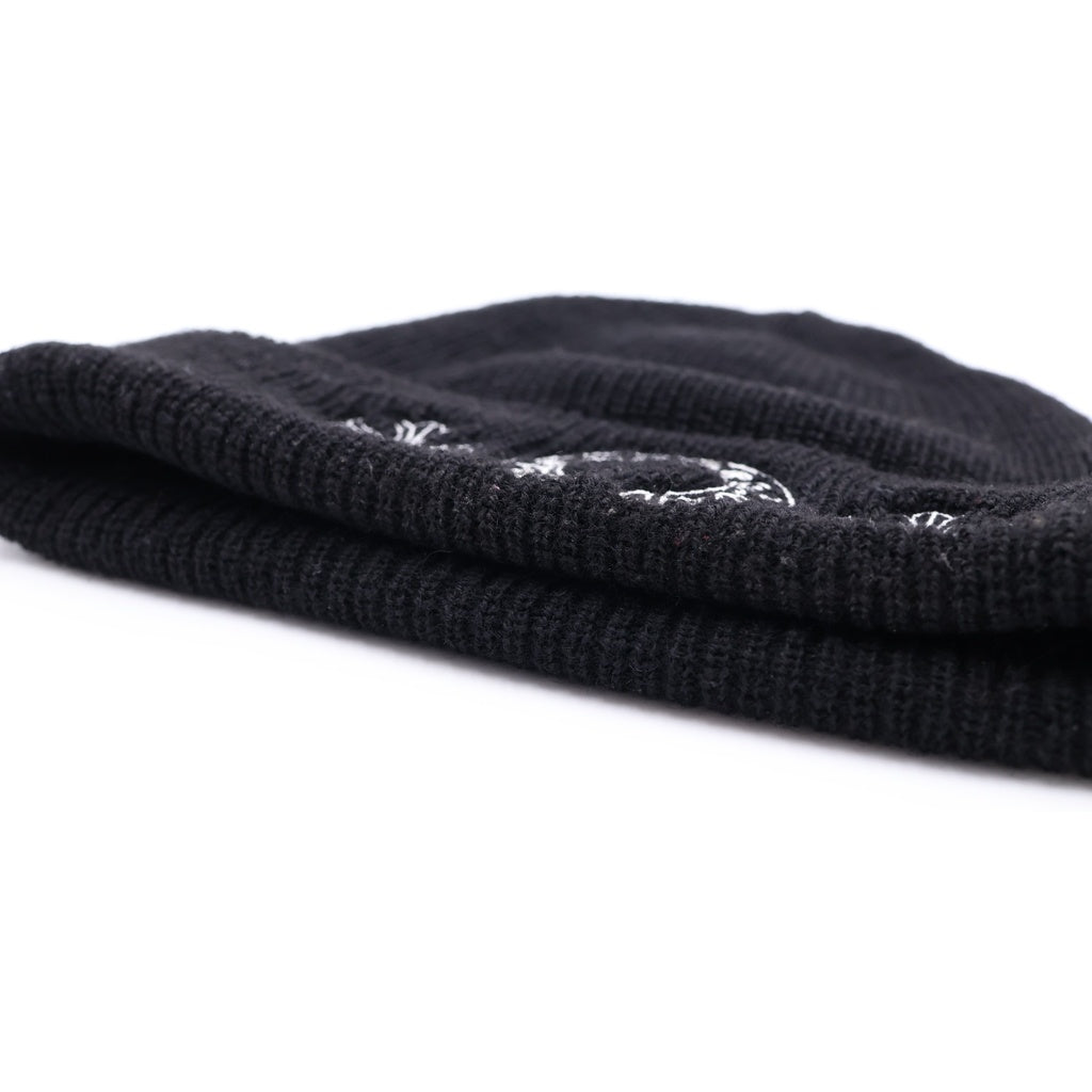 CHROME HEARTS(クロムハーツ) WOOL WATCH CAP CHプラス ホースシューニットキャップ ビーニー帽子 ブラック