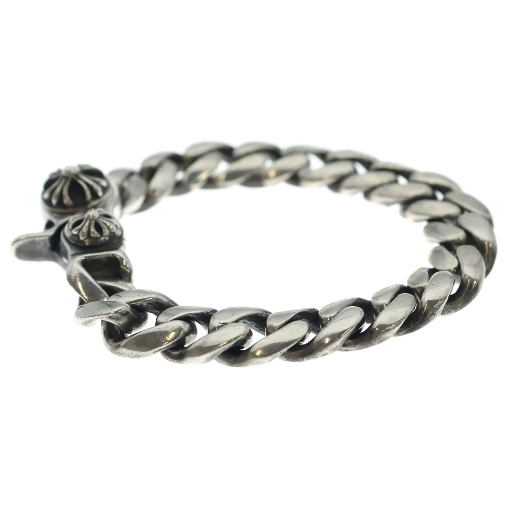 CHROME HEARTS(クロムハーツ) CLSC CHN LNK SML クラシックリンクスモールクリップブレスレット 18リンク シルバー