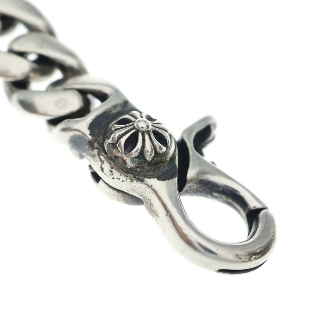 CHROME HEARTS(クロムハーツ) CLSC CHN LNK SML クラシックリンクスモールクリップブレスレット 18リンク シルバー