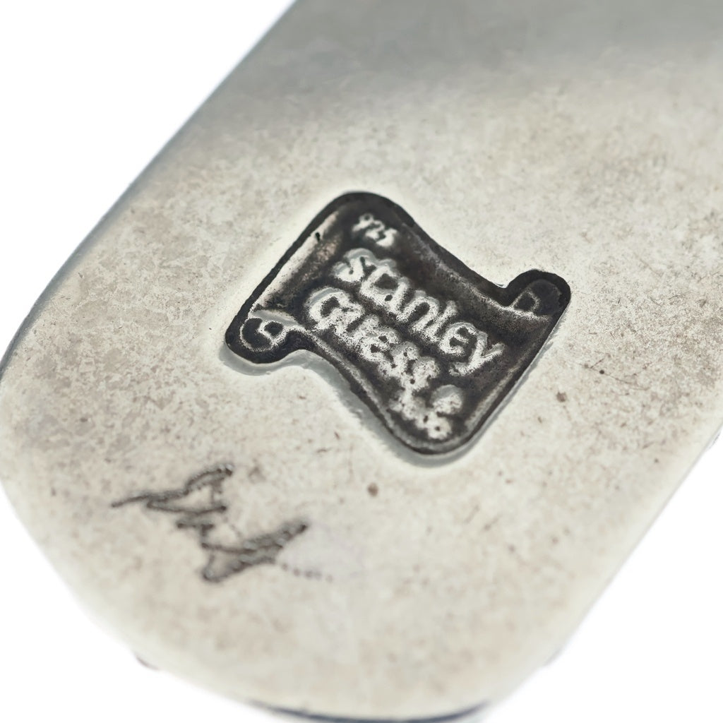 STANLEY GUESS(スタンリーゲス) ラージ マルチスカル ドックタグ シルバー
