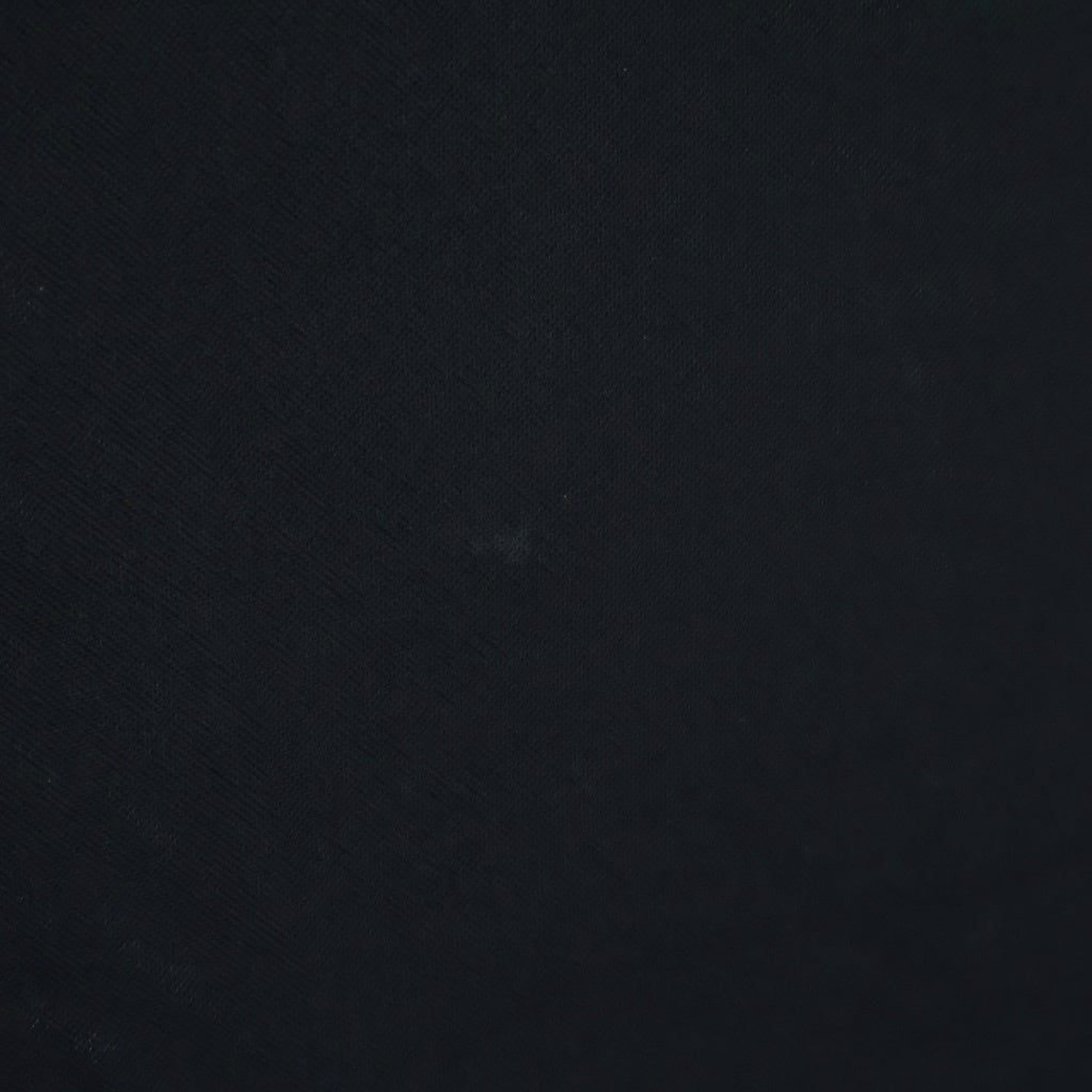 Yohji Yamamoto POUR HOMME(ヨウジヤマモト プールオム) Cupro Staff Shirt バッグプリント長袖シャツ HW-B08-212 ブラック
