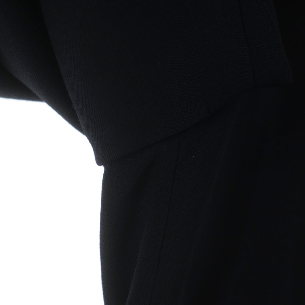 Yohji Yamamoto POUR HOMME(ヨウジヤマモト プールオム) 19AW アンバランスロングコート HC-J26-100 ブラック