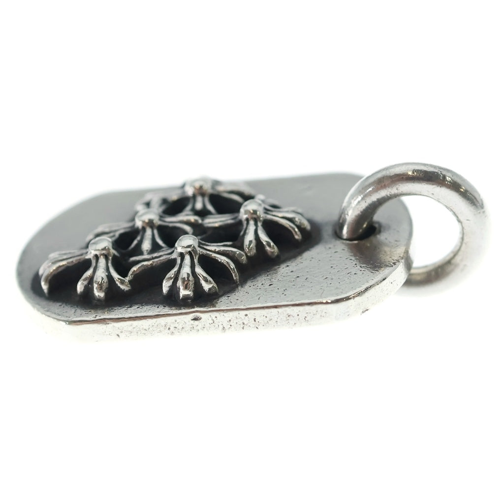 CHROME HEARTS(クロムハーツ) RAISED DOGTAG レイズドドッグタグ チャーム ネックレストップ シルバー