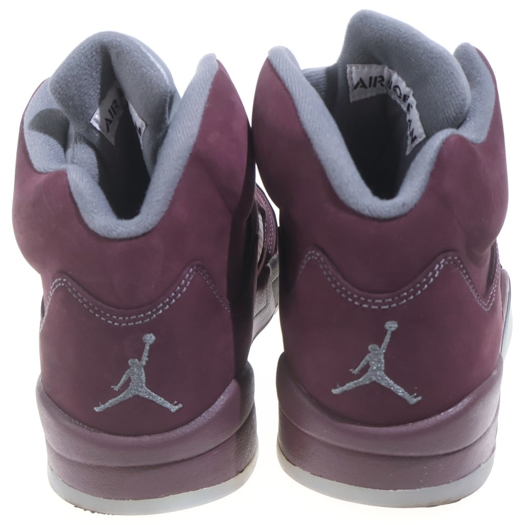 NIKE(ナイキ) AIR JORDAN 5 BURGUNDY DZ4131-600 エアジョーダン5 バーガンディ ハイカットスニーカー US10/28cm ワインレッド