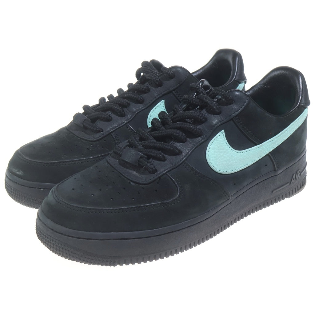 NIKE(ナイキ) ×TIFFANY&CO AIR FORCE 1 LOW 1837 BLACK DZ1382-001 ティファニー エアフォース1 ローカットスニーカー ブラック US10/28cm