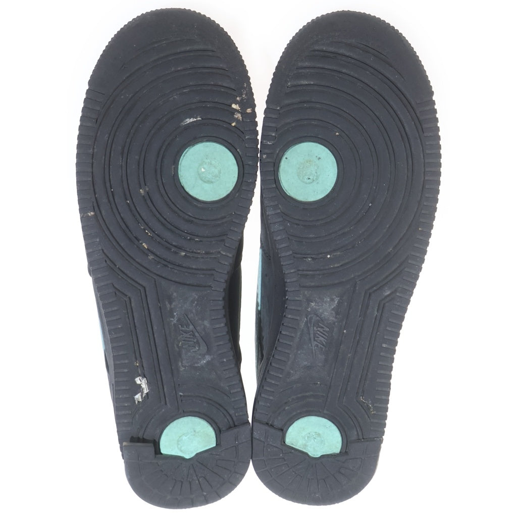 NIKE(ナイキ) ×TIFFANY&CO AIR FORCE 1 LOW 1837 BLACK DZ1382-001 ティファニー エアフォース1 ローカットスニーカー ブラック US10/28cm