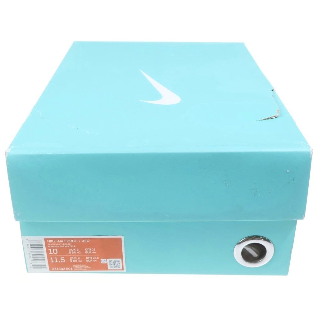 NIKE(ナイキ) ×TIFFANY&CO AIR FORCE 1 LOW 1837 BLACK DZ1382-001 ティファニー エアフォース1 ローカットスニーカー ブラック US10/28cm