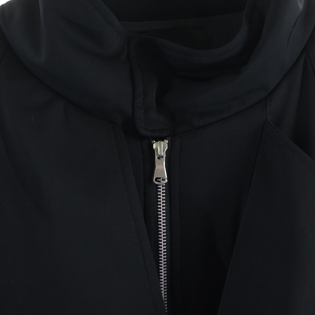 08sircus(ゼロエイトサーカス) Light twill padded detachable short blouson ライトツイル中綿デタッチャブルショートブルゾン ブラック S25AW-OT07
