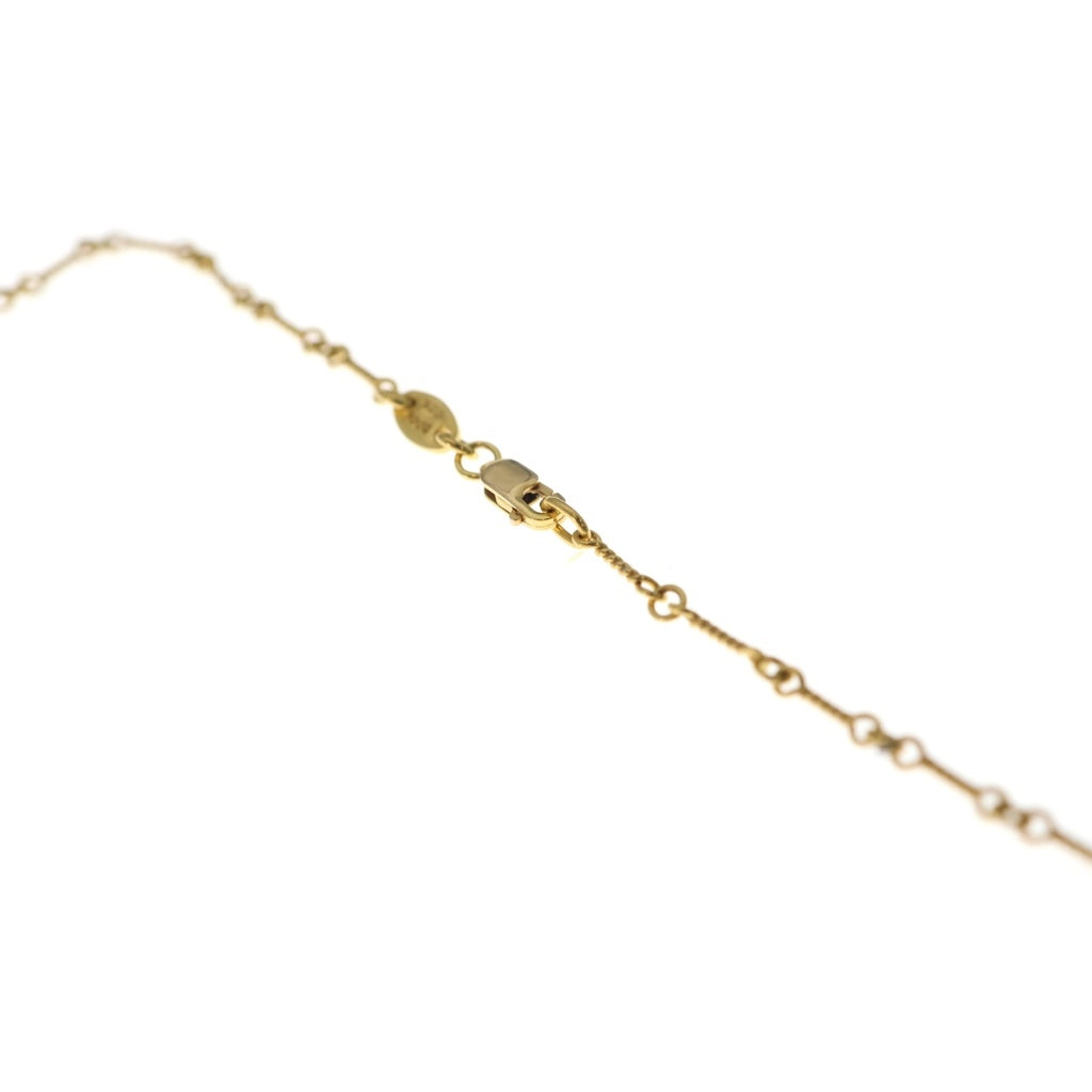 CHROME HEARTS(クロムハーツ) 22K NECKCHAIN T18 ツイストチェーンネックレス 18inch ゴールド BCA014