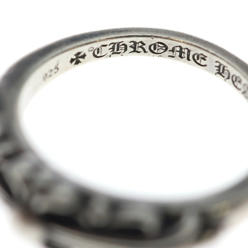 CHROME HEARTS(クロムハーツ) BABY CLASSIC ベイビークラシックフローラルクロスリング シルバー BCA338