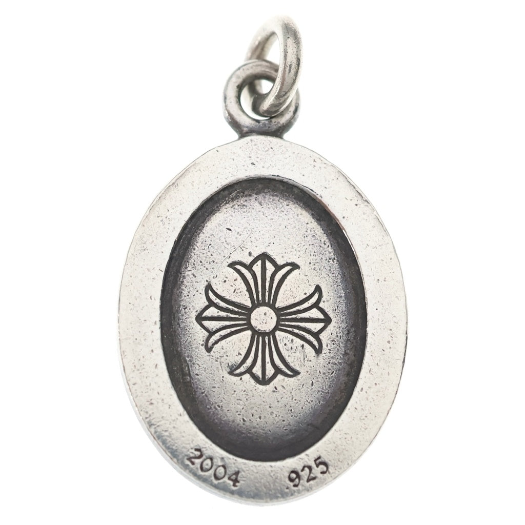 CHROME HEARTS(クロムハーツ) ANGEL MEDAL OVAL オーバルエンジェルメダル ペンダントトップ シルバー BCA207