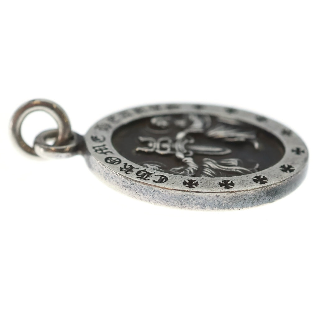 CHROME HEARTS(クロムハーツ) ANGEL MEDAL OVAL オーバルエンジェルメダル ペンダントトップ シルバー BCA207