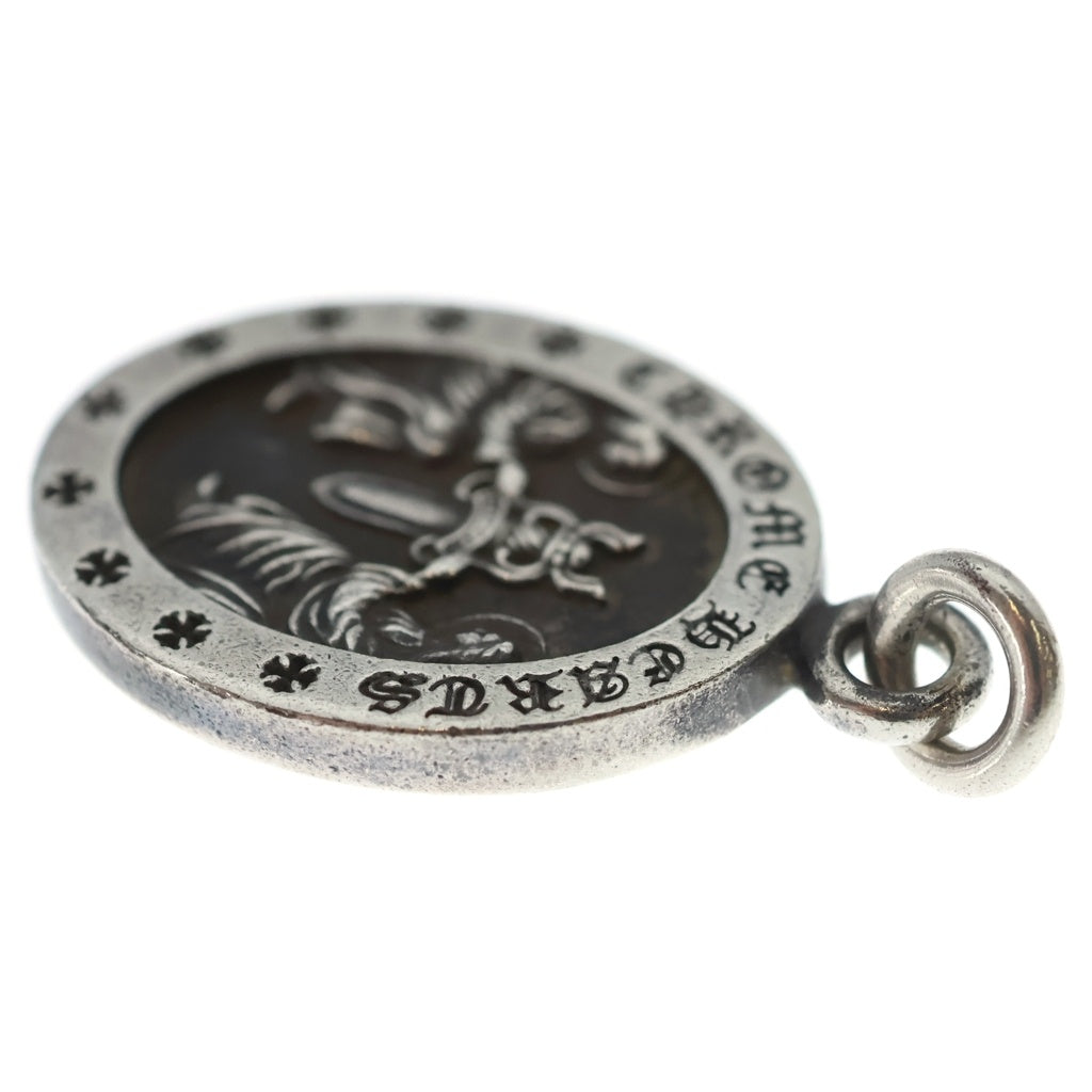 CHROME HEARTS(クロムハーツ) ANGEL MEDAL OVAL オーバルエンジェルメダル ペンダントトップ シルバー BCA207