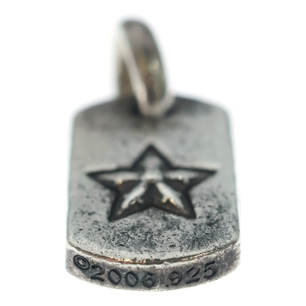 CHROME HEARTS(クロムハーツ) DT TNY STAR タイニードッグタグ スター ペンダントトップ シルバー BCA255