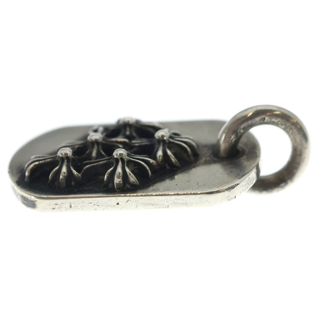 CHROME HEARTS(クロムハーツ) RAISED DOGTAG レイズドドッグタグ チャーム シルバーネックレストップ