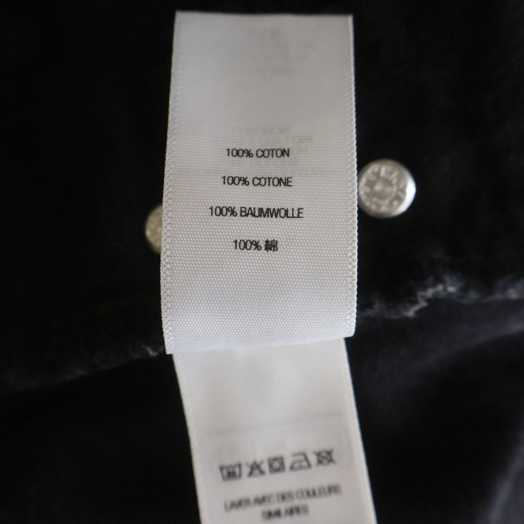 SUPREME(シュプリーム) 23AW Distressed Loose Fit Selvedge Jean スターロゴ刺繍 ディストレスド加工 ルーズフィット セルビッジ ジーンズ デニムパンツ ブラック
