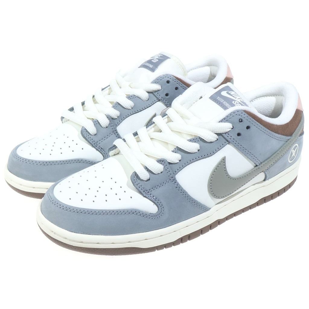 NIKE(ナイキ) ×YUTO HORIGOME DUNK LOW PRO QS FQ1180-001 堀米雄斗 ダンク プロ クイックストライク ローカットスニーカー US9/27cm ホワイト/グレー