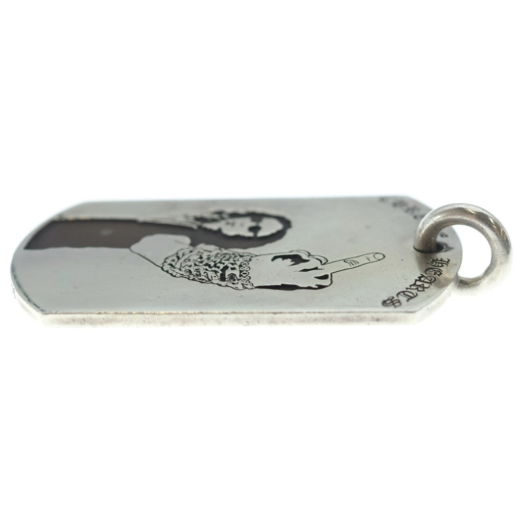 CHROME HEARTS(クロムハーツ) RSFU DOG TAG リチャードスターク ドッグタグ ネックレストップ シルバー